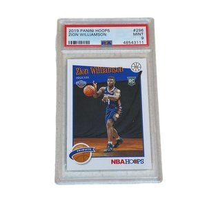 2019 Panini Hoops Zion Williamson #296 PSA 9